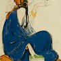 Sato. Cigarettes gyptiennes (1919). Vevey, Lith. Suberlin & Pfeiffer SA. Lithographie couleur, 128 x 90,5 cm. Tous droits rservs Jacqueline Loupot.